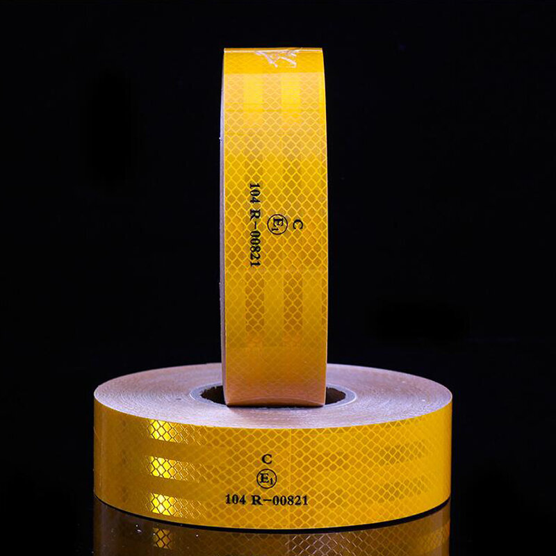 High Intensity Grade Self Adhesive Conspicuity Tape Reflector Safety Tape For Truck Trailers