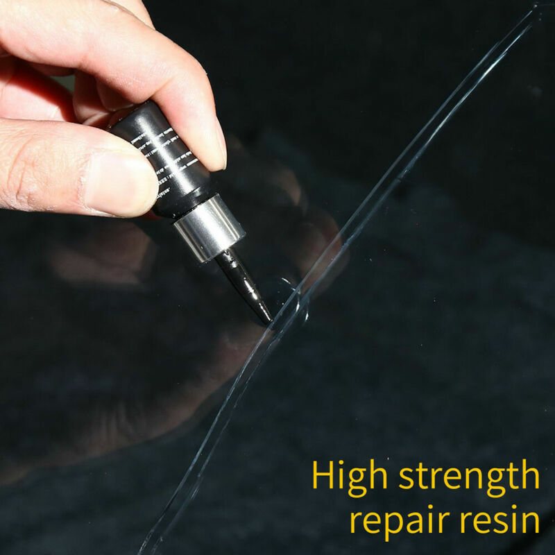 Amino-acrylate Repair Liquid Eco-friendly ABS Black+White 3ml Windshield
