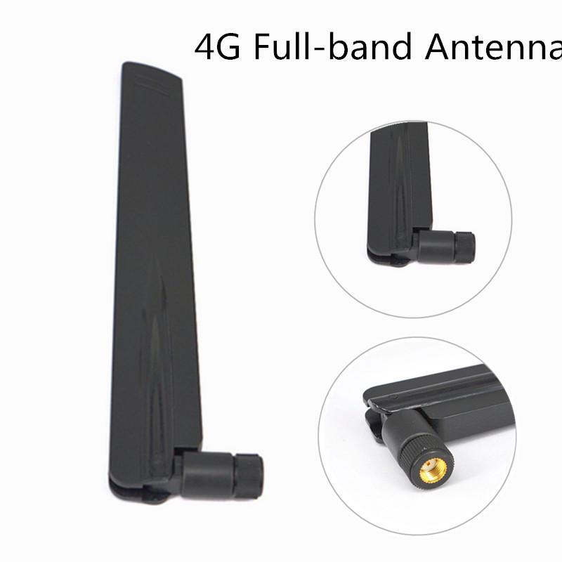 2 pezzi di LTE/4G/3G 18dBi Router AP di rete Wireless ad alto miglioramento foro interno per vite Antenna a banda intera 4G