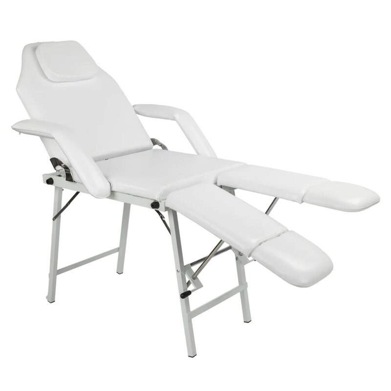 75 "regulowane łóżko kosmetyczne Salon Pedicure SPA masaż tatuaż łóżko do masażu Split noga krzesło sprzęt kosmetyczny Salon meble