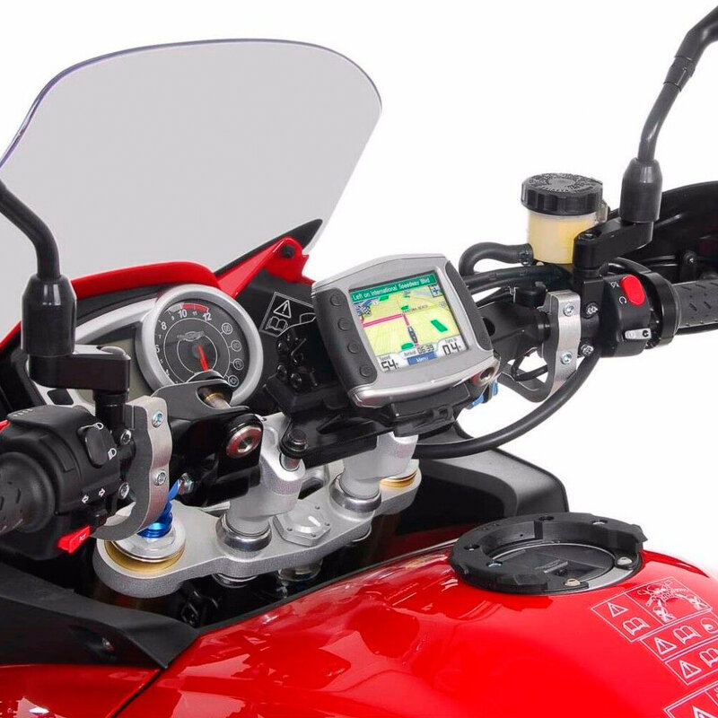 Für Suzuki V-Strom 1000/1050 XT 1000XT 16-19 Motorrad Navigation Halterung GPS Platte Halterung Telefon Halter USB 1050XT 2019-2021