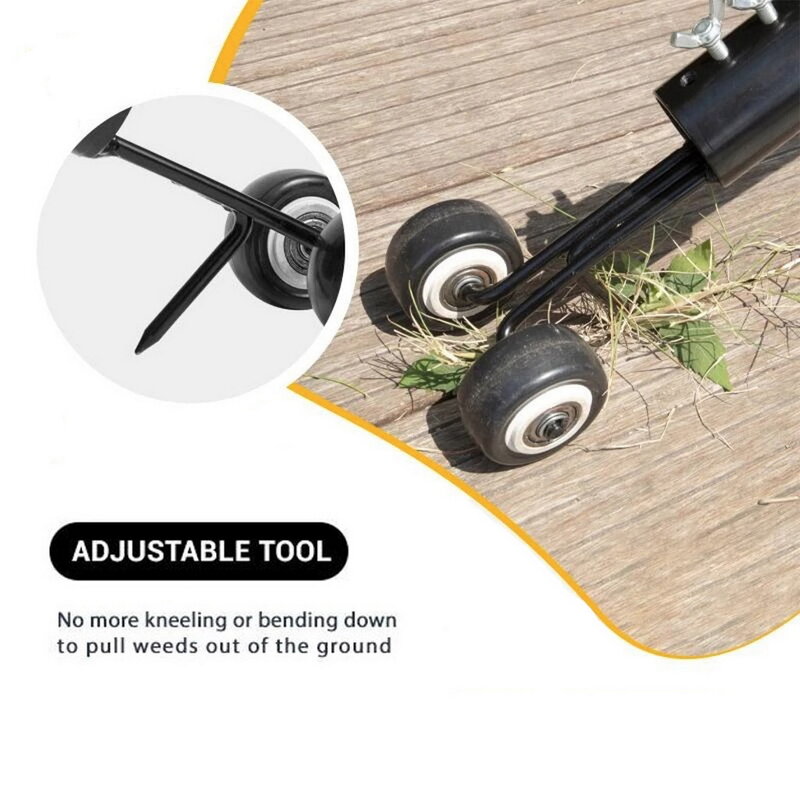 Bending-Free Weeding Artifact, Weeding Artifact, Roller Weeder, Seedling Remover, Shovel,StandUp Weed Puller