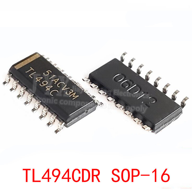 10 Stks/partij TL494CN DIP16 TL494C Dip TL494 494CN Dip-16 TL494CDR Sop-16 Pulse-Breedte-Modulatie controle Circuits Ic