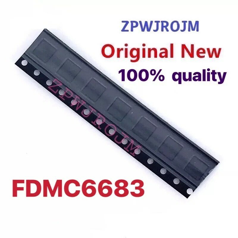 Fdmc6683 fdmc carregador usb 10-50 peças, novo 6683 original para ipad mini, carregador usb, potência de carregamento ic chip q8104