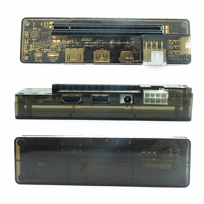 PCI-E EXP GDC tarjeta de vídeo externa para ordenador portátil, estación de acoplamiento para tarjeta gráfica, Mini interfaz PCI-E / NGFF / Expresscard