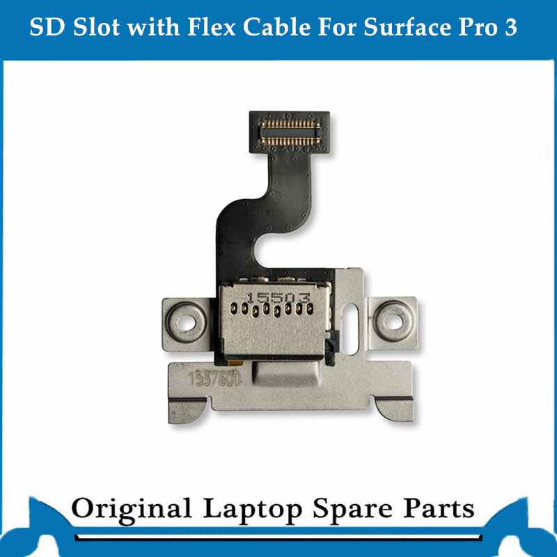 فتحة بطاقة SD بديلة مع كابل مرن لجهاز Surface Pro 3 1631 MFC 4515