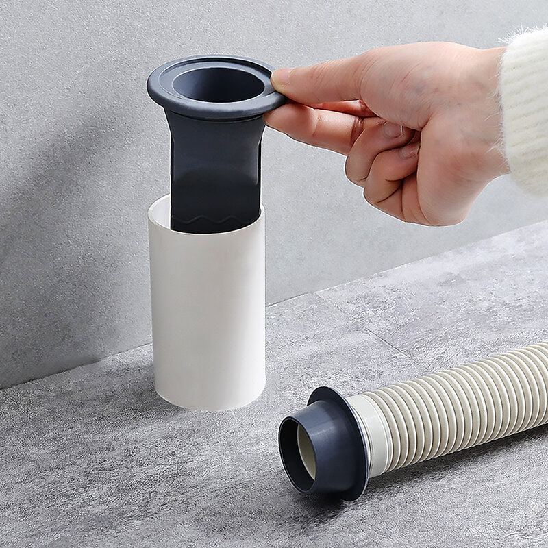 Силиконовый Фильтр для слива раковины с защитой от запаха, подходит для напольных труб 50-55 мм, сливные трубы для ванной, кухни, дезодорирующий фильтр для сточных вод