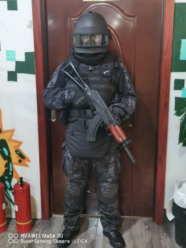 Налокотники SMTP E19 RG, военный спецназ России, 6B51, Тактическая защита, маленький зеленый человек, камуфляж