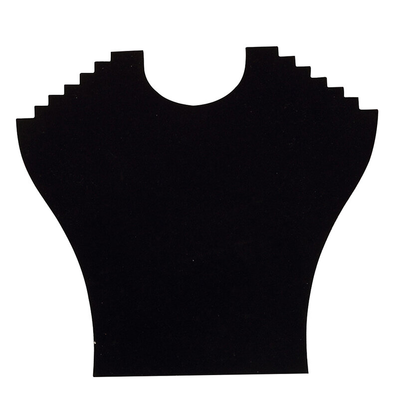 Terciopelo negro muestra joyería de decoración titular pulsera colgante cadena almacenamiento estante tabla escaparate hogar collar soporte de exhibición