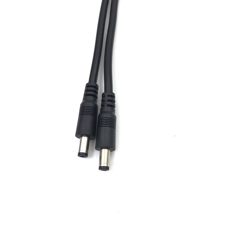 12V DC Power 5.5 x 2.1mm / 2.5mm Male to 5.5 2.1/2.5mm Male  18AWG Power cord  Plug Cable 10A 0.3M 0.5M 1m 5M 1.5M