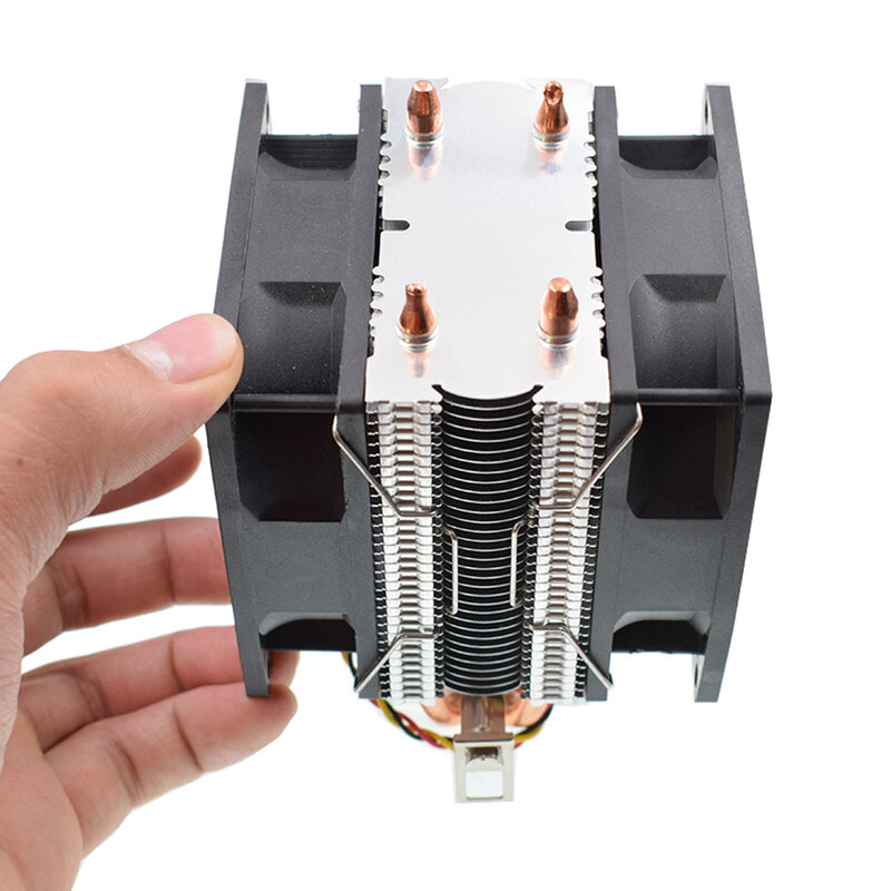 Fan Fastener Steel Wire Clasp Computer Host CPU Radiator Fan Fixed 12cm Clip Spring Hook