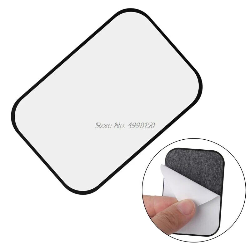 Metal Plate Magnetic Car Mount Magnet Phone Holder Adhesive Sticker Round Square Replacement Dropship