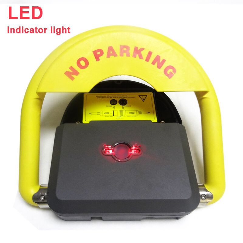 KinJoin Rustproof And Durable Battery Operated Smart Parking Lock Grey & Red Appearance Optional