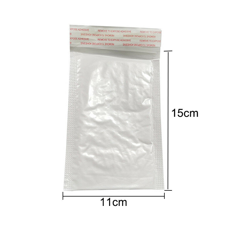 10 peças de especificações diferentes saco branco espuma envelope folha de espuma escritório embalagem envelope moistureproof vibração saco
