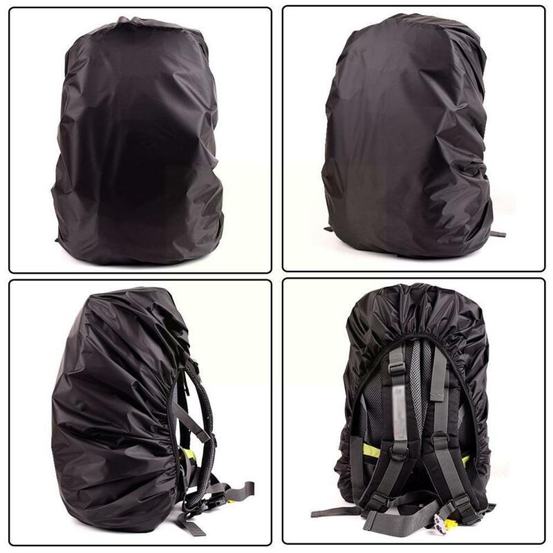 Plecak pokrowiec przeciwdeszczowy wodoodporna torba Outdoor Tactical Camping piesze wycieczki wspinaczka osłona przeciwdeszczowa osłona przeciwdeszczowa na plecak 30-40l N9b3