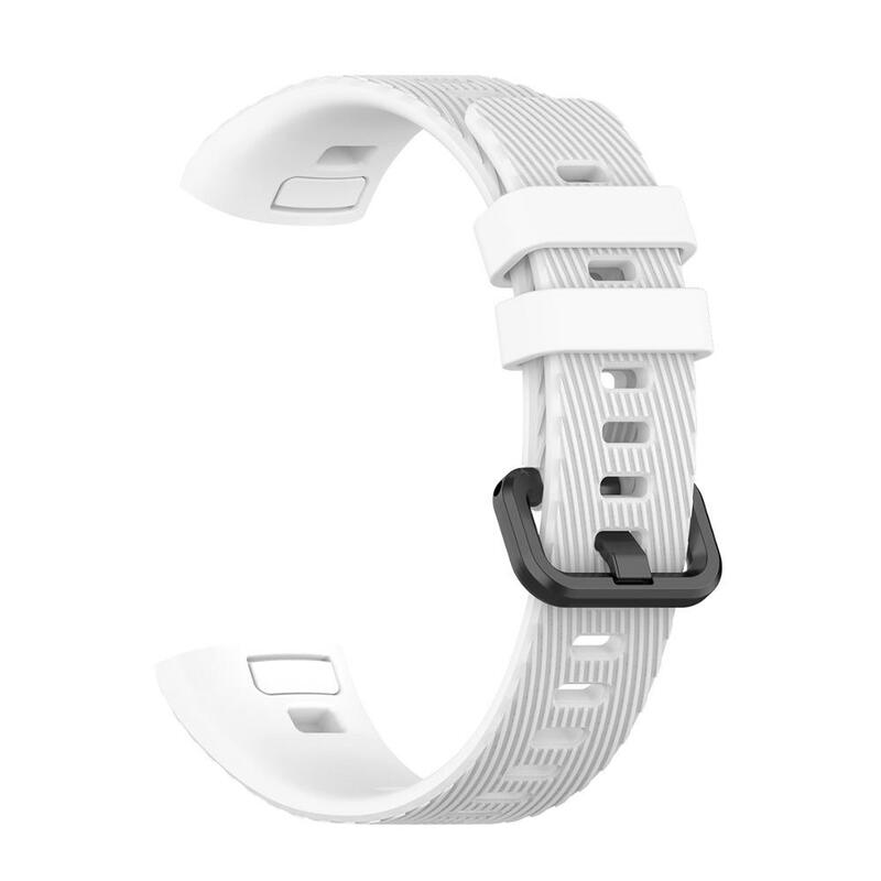 19Mm Klassieke Riem Geschikt Voor Huawei Band4 Pro TER-B29S Band3 Pro Mode Zachte Siliconen Band Vervanging Horlogebanden Armband