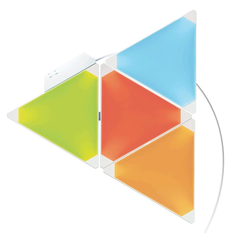 Nanoleaf-Triângulo Original Night Smart Odd Light, Trabalhar com Mijia, Apple Homekit, Google Home, Configuração personalizada, Full Color, Novo