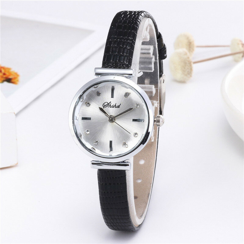 Domestic sales of foreign trade new fashion super small table wholesale ms clip figure drill girls watch straps