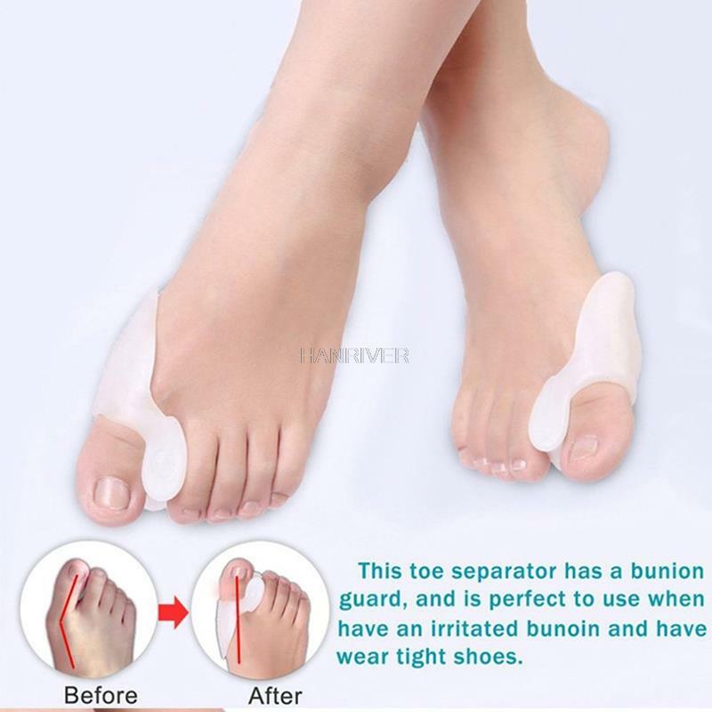 7 Pçs/SET Joanete Mangas Hallux Valgus Corrector Alinhamento Toe Separator Metatarso Splint Ortopedia Pain Relief Foot Care Tool