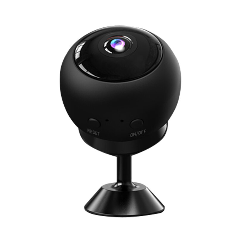 Портативная беспроводная Wi-Fi мини HD 1080P рыбий глаз 170 широкоугольная видеокамера с дистанционным управлением с несколькими приложениями для хранения