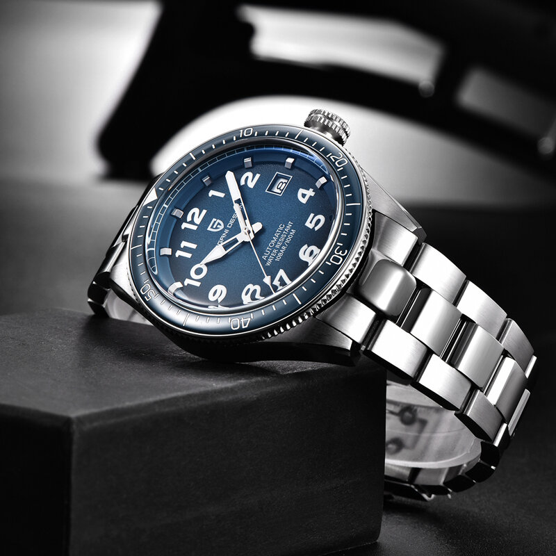 2023 nowy PAGANI DESIGN mechaniczne zegarki dla mężczyzn luksusowy zegarek automatyczny mężczyźni wodoodporny stalowy zegarek biznesowy Relogio Masculino