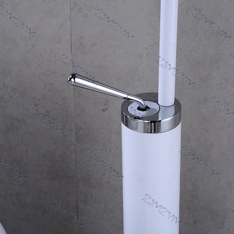 7071-a suporte de assoalho do banheiro torneira da banheira misturador água quente e fria do chuveiro com 360 graus rotação abastecimento água automática