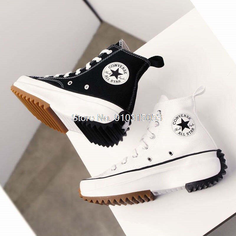 Converse-Zapatillas deportivas X JW Anderson Run Star para mujer, calzado deportivo con plataforma alta, color blanco, informal, a la moda, 164840C, novedad de 2020