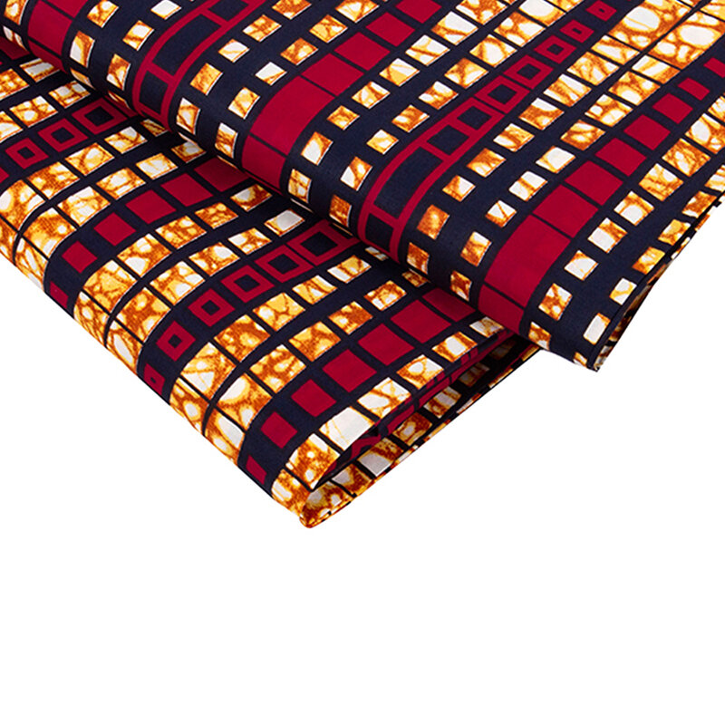 2021 afryki gwarantowane rocznika wosk tkaniny dla kobiet sukienka geometryczny wzór druk prawdziwym woskiem styl Ankara 100% bawełna Nigeria