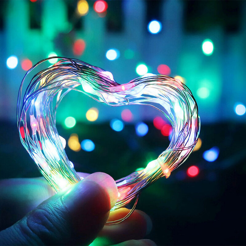 1m 2m Wine Bottle String Light LED Cork Shape Battery Power Fairy Lights for Christmas Party Wedding Valentine's Day Home Decor