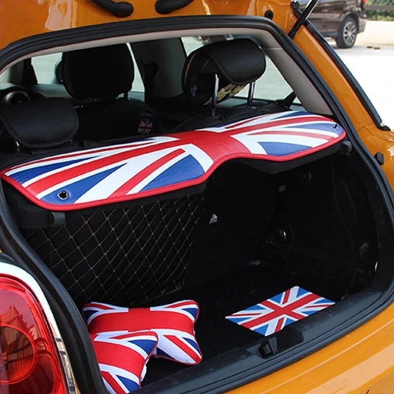Cuscino decorativo per la protezione della finestra del bagagliaio automatico per BMW MINI Cooper S ONE F55 F56 R56 R60 stivaggio riordino accessori Auto interni