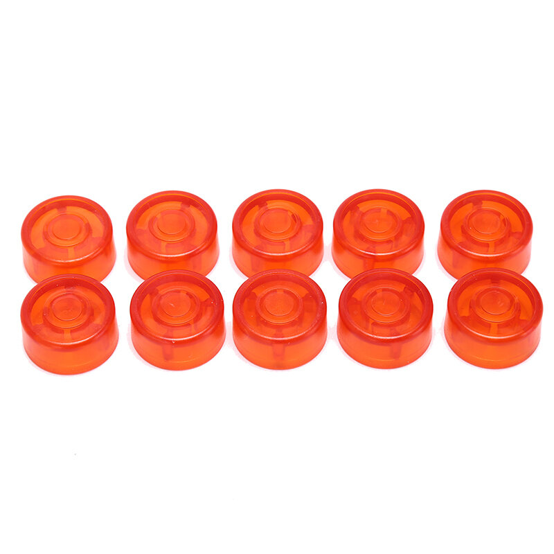 5/10Pcs Guitar Effect Footswitch Topper Foot Nail Cap Pedal Topper Anti-Slip Colorful Protection Cap For Guitar Pedal Effect