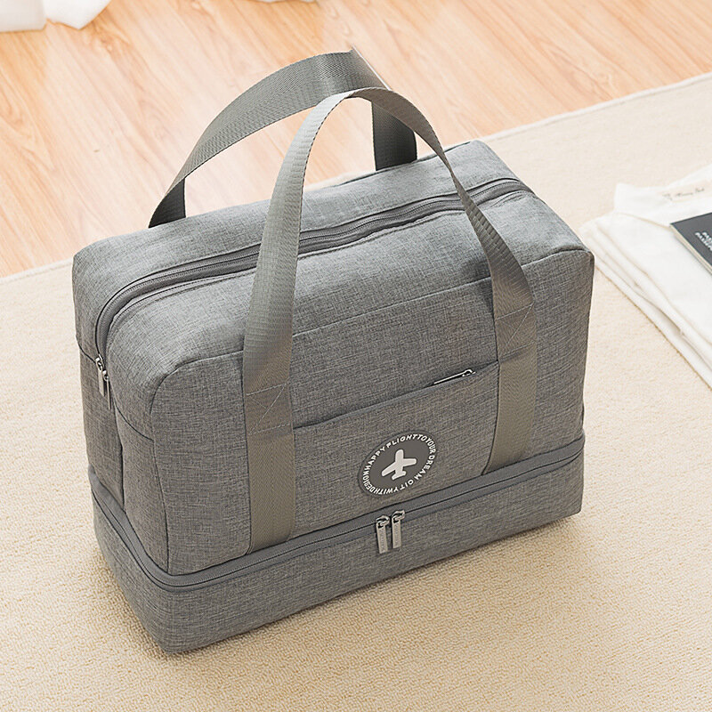 JULY'S DOSAC Travel Bag Multifunction Large Capacity Suitcase Dry Wet Separation Storage Bag Portable Plane Use Waterproof