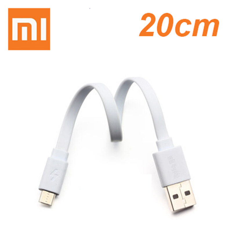 Original xiaomi powerbank cable 20CM Micro USB Fast Charging Data Cable For Powerbank Cable short cable for phone huawei Samsung