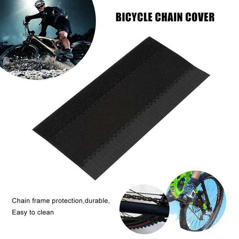 1PC Bicycle Frame Protection Ultralight MTB Bike Frame Protector Chain Rear Fork Guard Cover Cycling Chain Cover Black