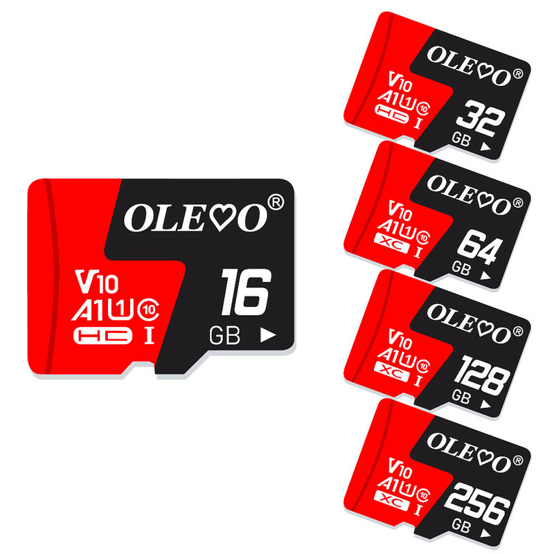 Kartu Memori Asli Kartu SD Mini Ekstrim 16GB A1 V10 U1 Kartu Flash 64GB 32GB Kartu TF 128GB Kartu TF Memori 256GB untuk GRATIS Pengiriman