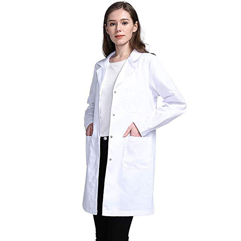 White Jackets Coats Women Casual Notched Collar Windbreaker Front Wrap Coat Jacket Outwear Pockets Autumn Chaquetas Mujer 9.3