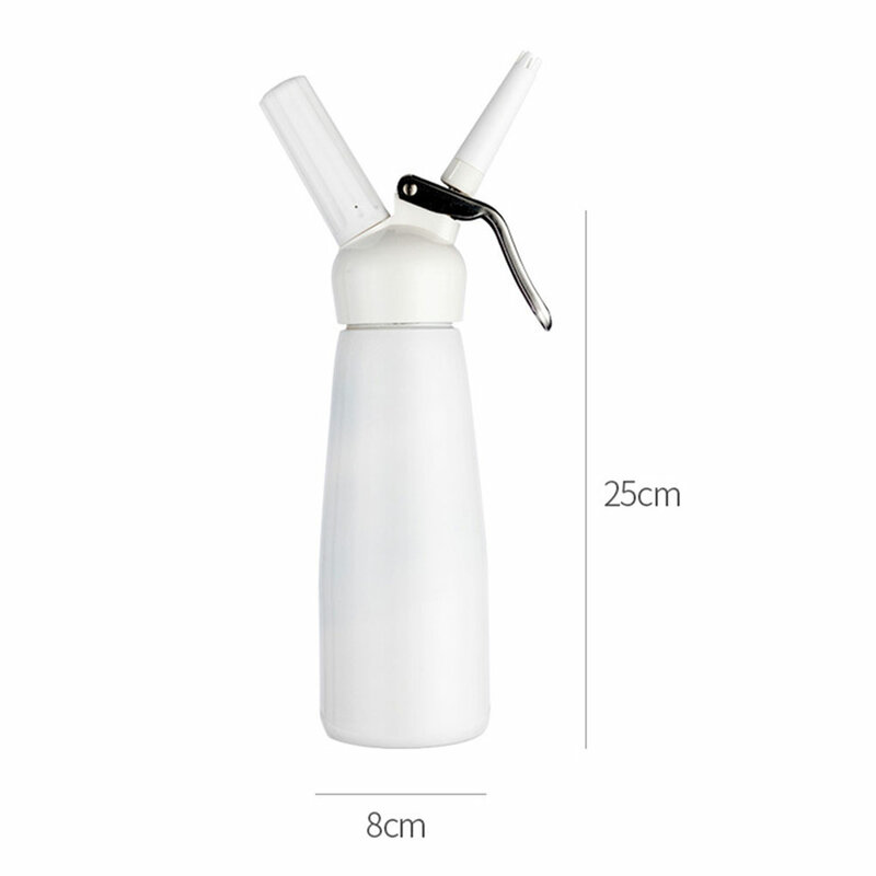 New Whipped Cream Dispenser Stainless Steel 500 Ml Professional Whipper Maker Supreme Quality Nitrogen Siphon Bottle