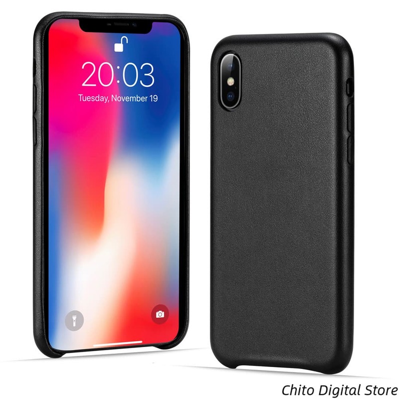 Iphone 11プロマックスse 2020 2ケース革オリジナル高級pu本物ではないiphone 10 xs最大 × xr 7 8プラス電話ケース黒