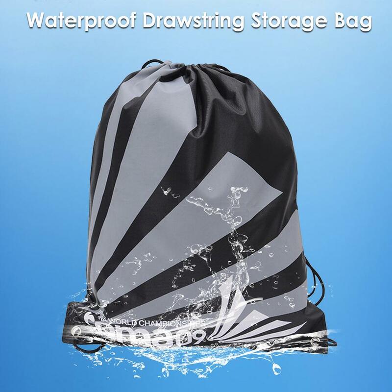 Pacchetto con coulisse impermeabile borsa impermeabile per riporre gli sport borsa con coulisse tascabile borsa per il nuoto da spiaggia borsa asciutta