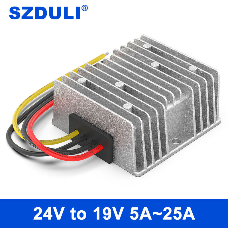 SZDULI-transformador de voltaje regulado, convertidor de CC de 24V a 19V, 1A, 3A, 5A, 8A, 10A, 15A, 20A, 30A, 35A, 22-40V a 19V
