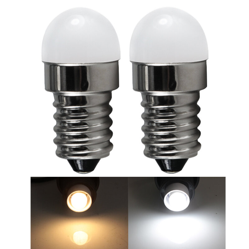 Ampolletas-Mini lampe à économie d'énergie à coque conviviale rée, ampoule LED, projecteurs, E14, 12V, 24 V, 48V, 60V, 110V, 220V, bougie 12, 24 Volts, 1W