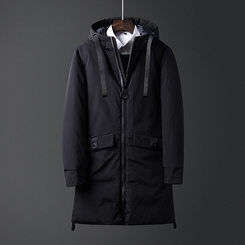 MRMT 2024 브랜드 겨울 남성용 코튼 의류, 레저 오버코트, 따뜻한 코튼 의류, 롱 코트 재킷