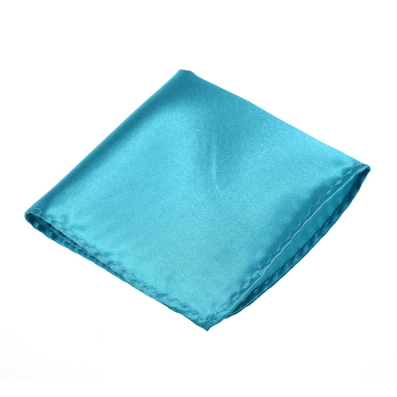 Huishi Satin Taschentuch für Männer Süßigkeiten Farbe Herren Anzüge Tasche Einst ecktuch Business Brust quadratische Anzug Serviette feste Taschen tücher