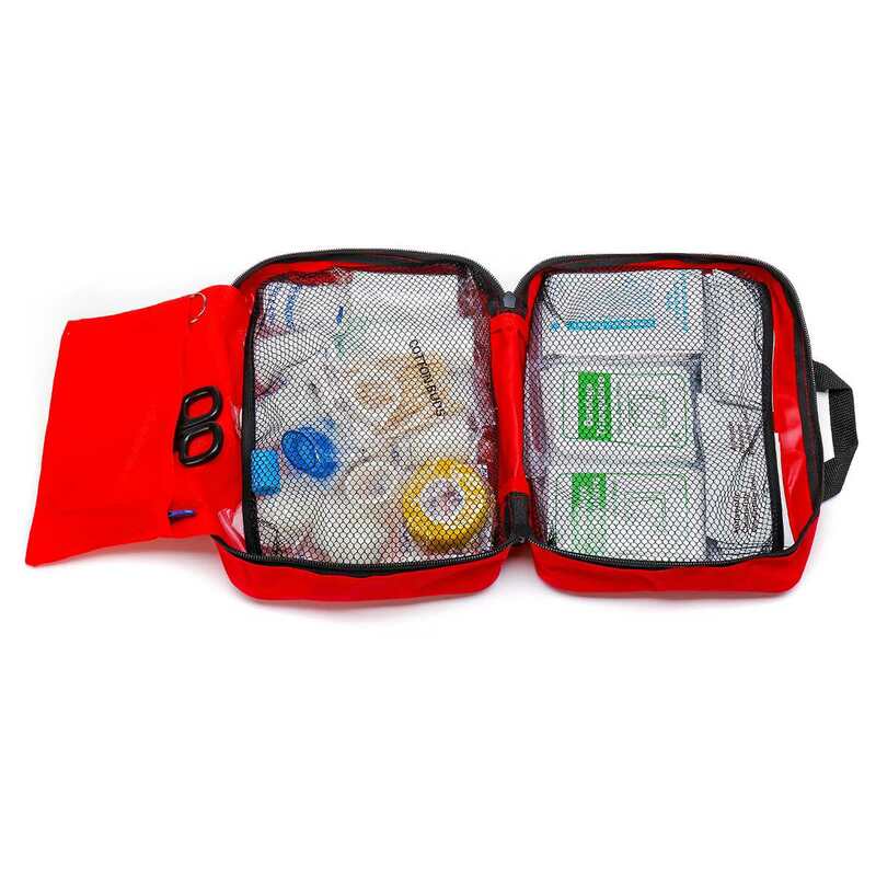 Kit de primeiros socorros portátil para viagens, acampamento ao ar livre, casa, saco de emergência, band aid bandagem, pacote de tratamento, kit de sobrevivência, 300PCs