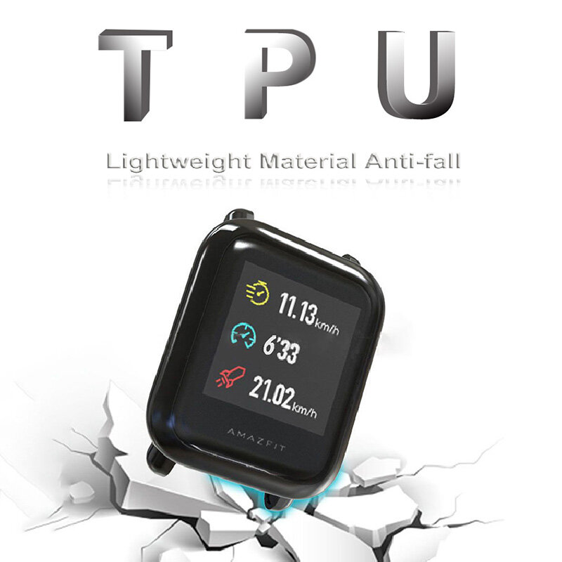 Ремешок для Amazfit Bip 3 5 S U Lite GTS 2 3 4 Mini, Защитный металлический браслет для часов, аксессуары для экрана, 20 мм