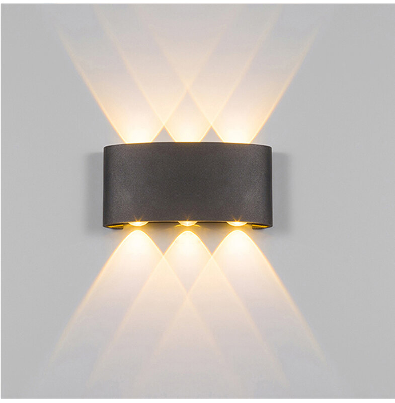 الحديثة وحدة إضاءة LED جداريّة مصباح درج داخلي تركيب المصابيح السرير دور علوي غرفة المعيشة يصل أسفل المنزل المدخل Lampada 2W 4W 6W 8W شمعدانات جدارية