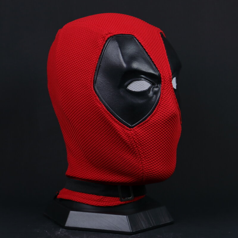 2019 nuevo Deadpool mascarilla de Nylon transpirable para adultos máscaras de cabeza completa película Marvel Deadpool disfraces Prop Halloween fiesta al por mayor Hood