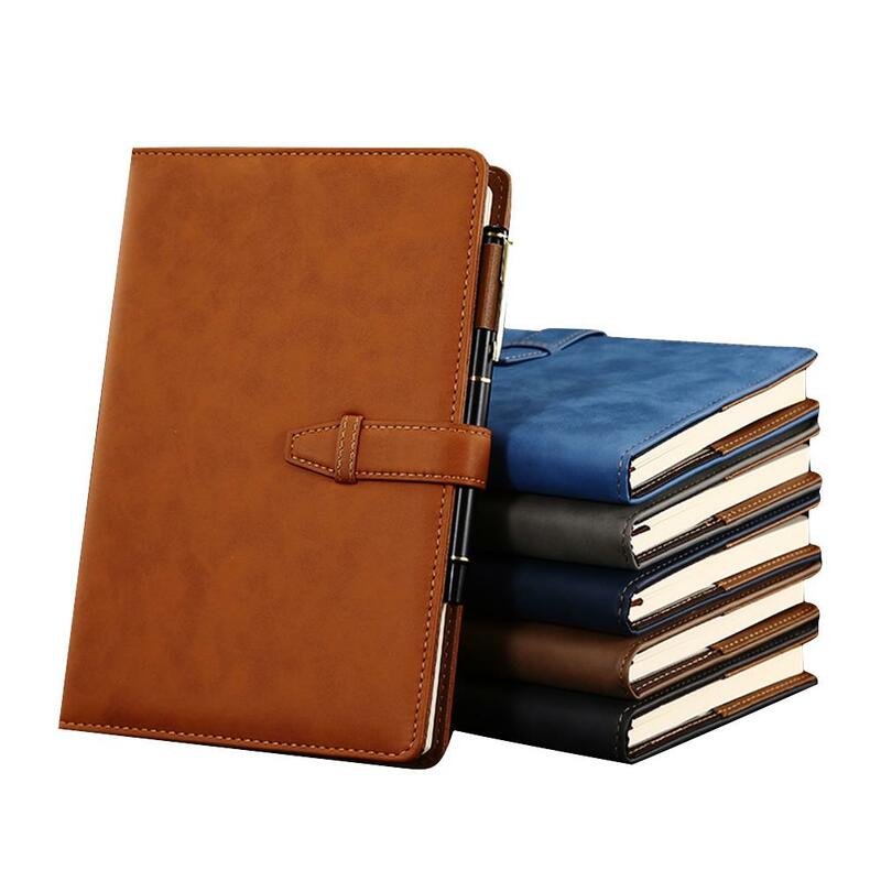 HOT SALES!!! Faux Leather Cover A5 Notebook Office Writing Journal Diary Planner Stationery