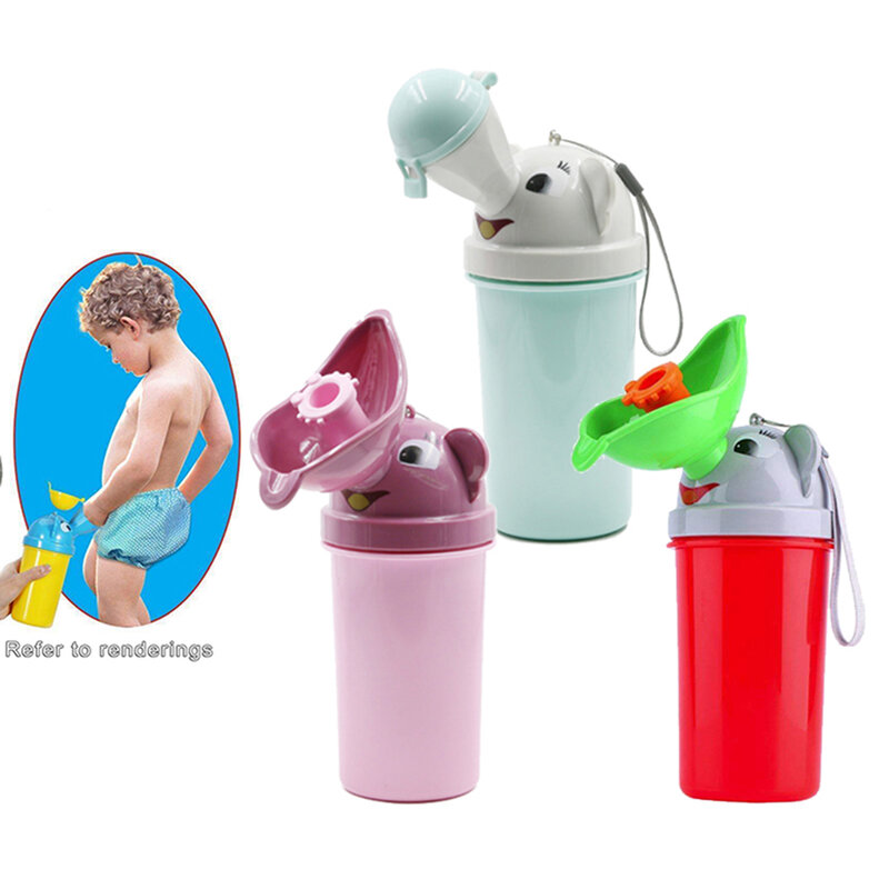 Pot urinoir de voyage, toilette pratique, bouteille de pipi, pour enfants garçons filles voyage Camping