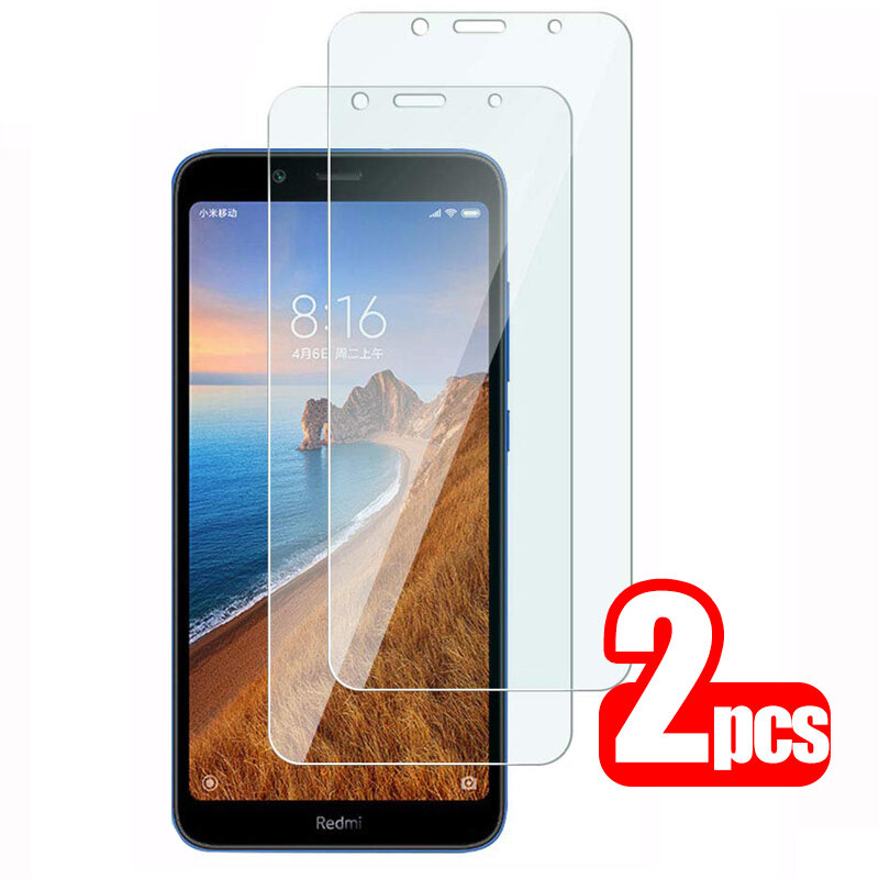 2 pezzi di vetro protettivo per Xiaomi Redmi 7a Redmi7a pellicola salvaschermo Xiomi Redme Note 10 9T 9 Pro 9s 8 T 8A 9A 9C 7 A 8 T 9 C pellicola
